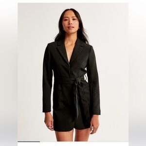 Women's Black Blazer Dress